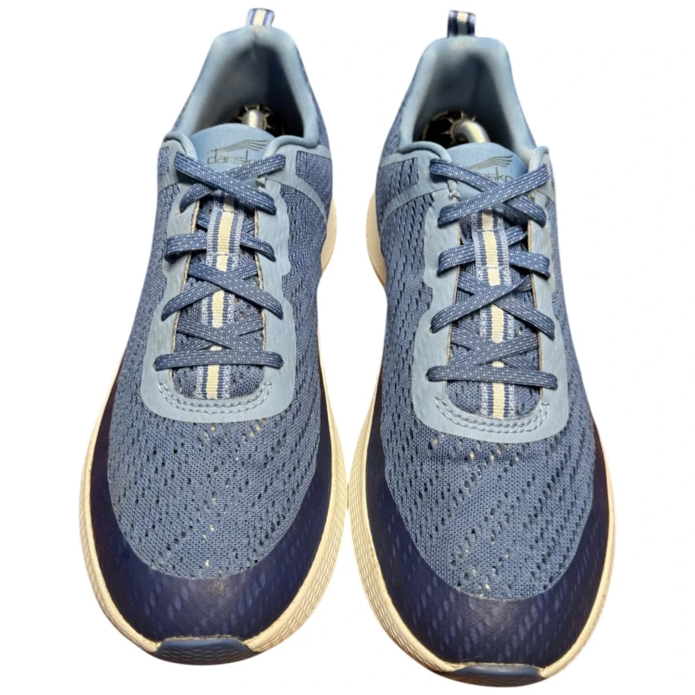 Dansko Sky Mesh Women's 40/US 9.5 10 Blue Sneakers Arch Support ECO Friendly